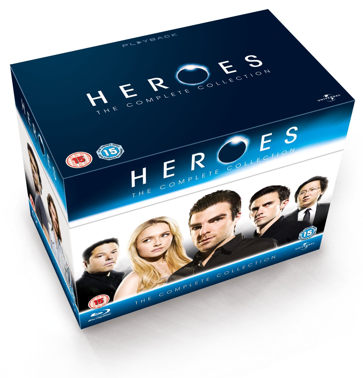 Heroes: The Complete Series - Seasons 1-4 Box Set [Blu-ray
