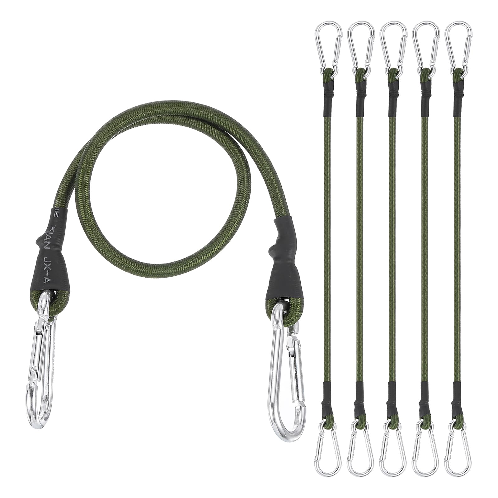 PATIKIL 23.6 Inch Bungee Cords with Hooks