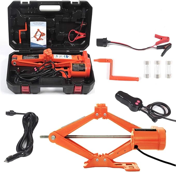 Electric Car Floor Jack 5 Ton Allinone Automatic 12V