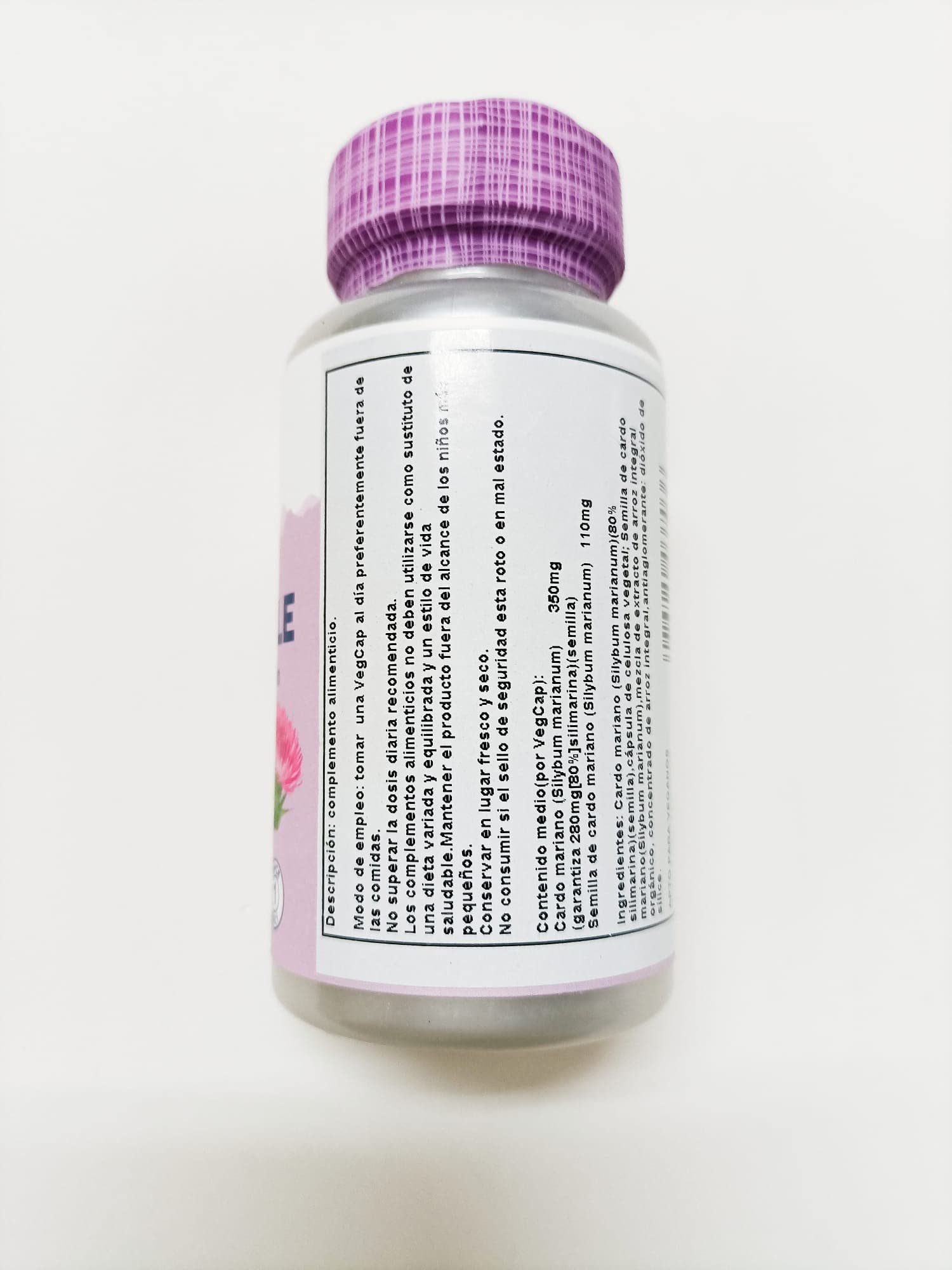 Milk Thistle (Cardo Mariano) 30 cápsulas de Solaray
