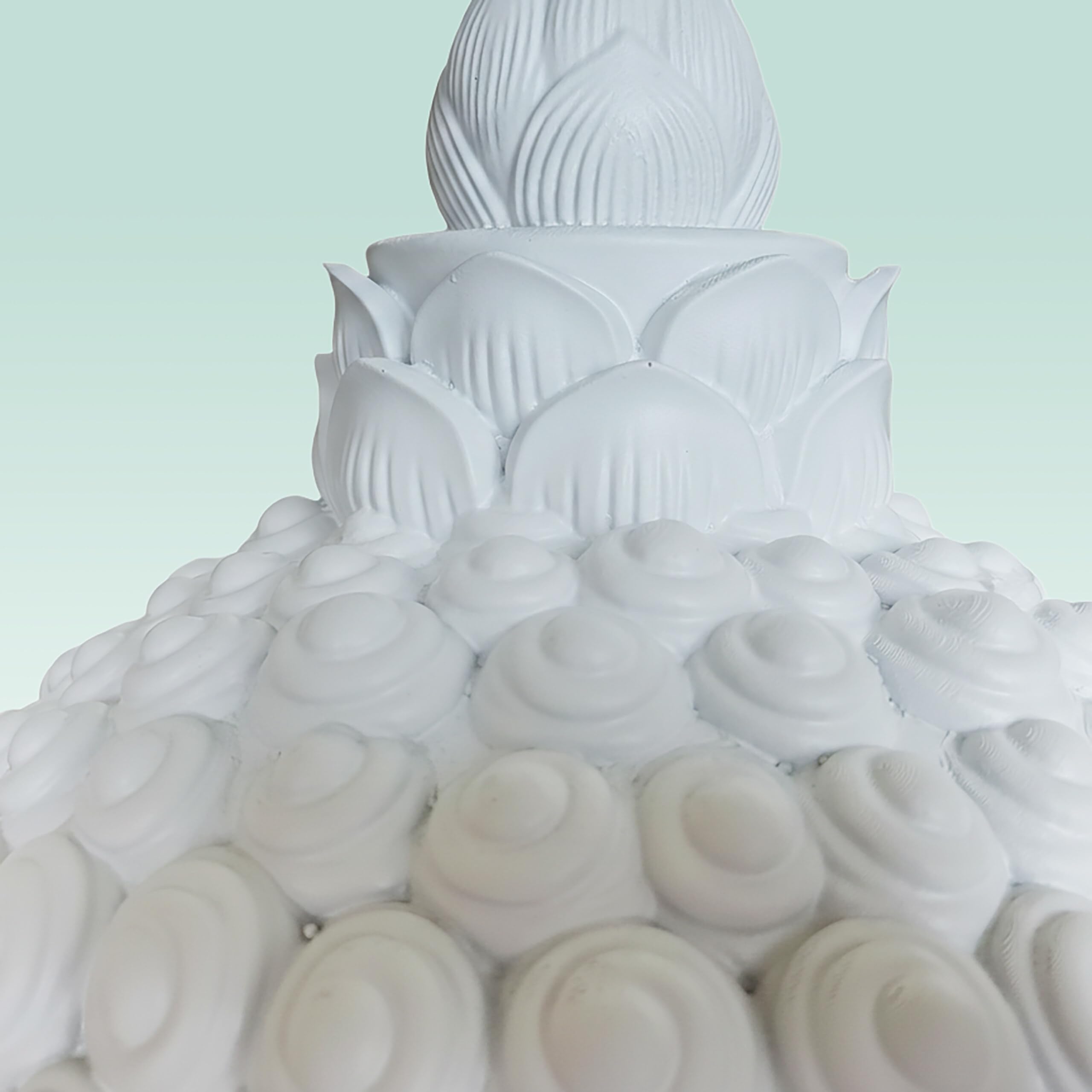 Relaxdays Tête de Bouddha 60×30×30 cm, déco Zen Salon & Jardin, Figurine décorative, résistante intempéries et Gel
