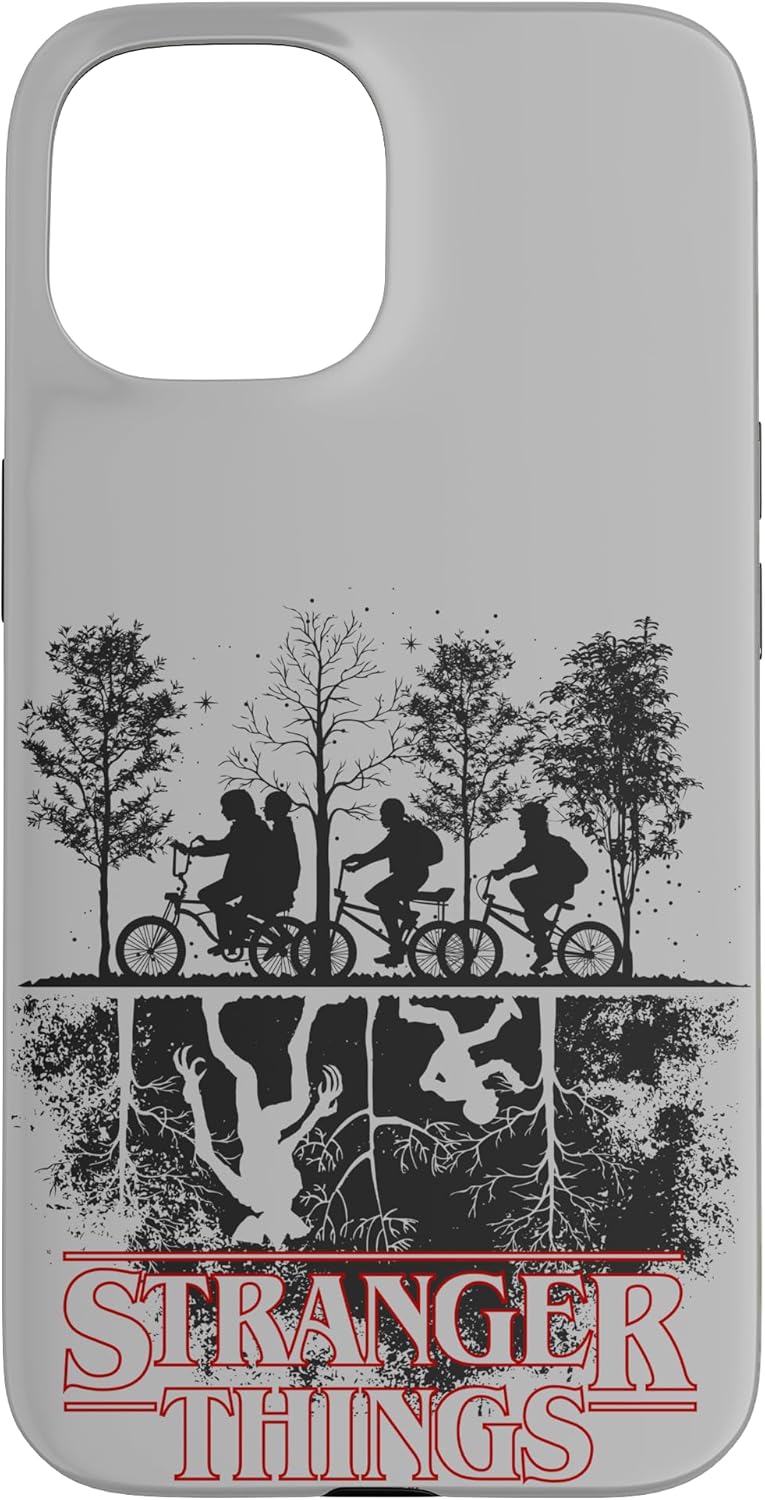 Stranger Things Upside Down Hawkins Ride Logo Case for iPhone 16