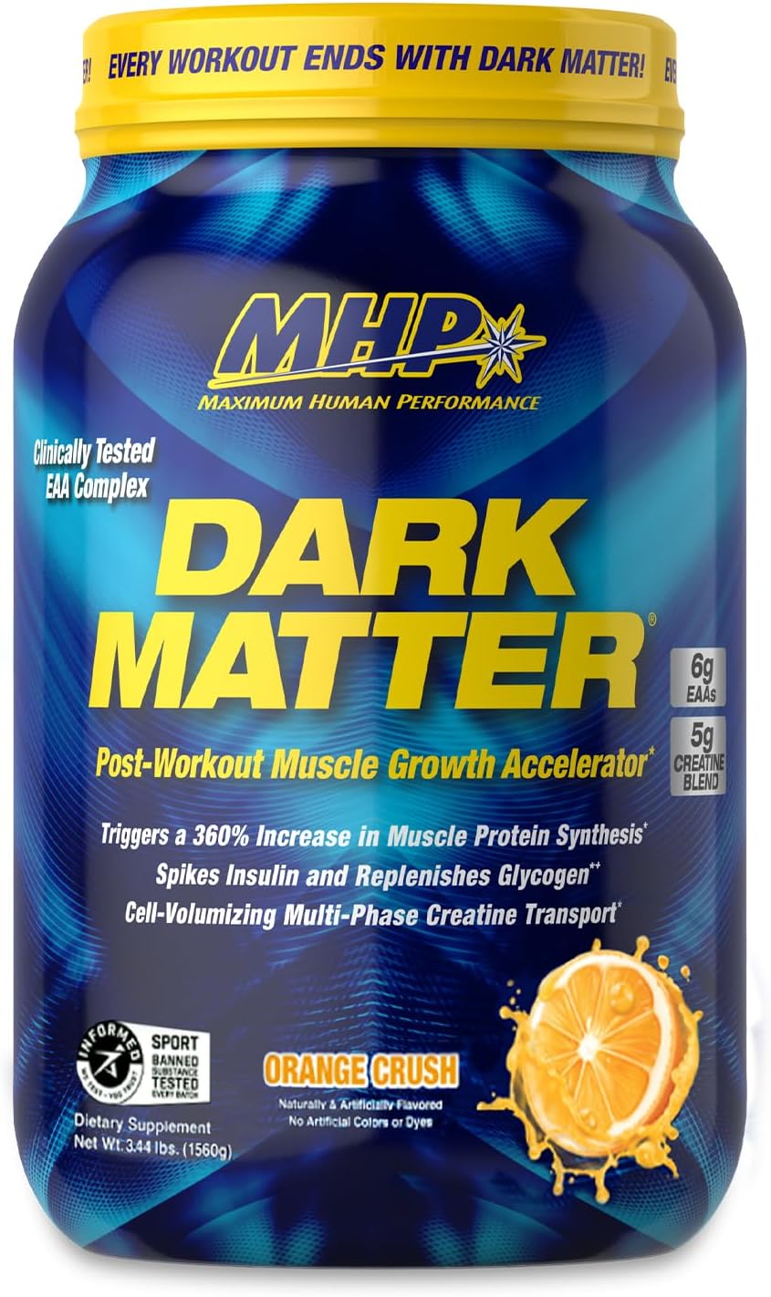 Mhp Dark Matter Post Workout, Recovery Accelerator, W/Multi ...