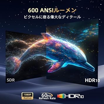 [Netflix Licensed &Dolby Audio]KTC Smart Projector 4K Supported TRUE 600ANSI Native 1080P with WiFi and Bluetooth & Dual Strong Speakers,Seamless Autofocus & Keystone Home Theater Proyector 2025