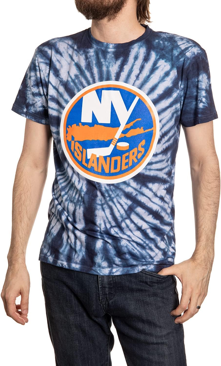 Calhoun NHL Surf & Skate Mens Spiral Tie Dye T-Shirt – The Sunset Collection