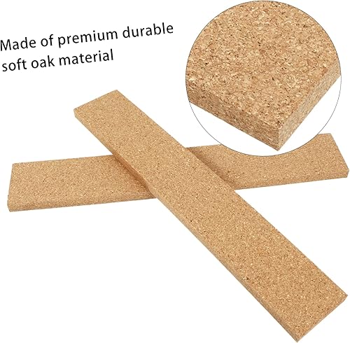 Miniatura 7 de STOBOK 2 piezas de tiras traseras rectangulares autoadhesivas para corcho, pasador de oficina, adhesivo para empujar la barra de fieltro para el