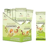 Vista 12 de NEWBAM Paquetes individuales de anacardos con caramelo y sal marina, 12 paquetes de snacks de anacardos tostados (1.5 onzas cada uno) – Keto