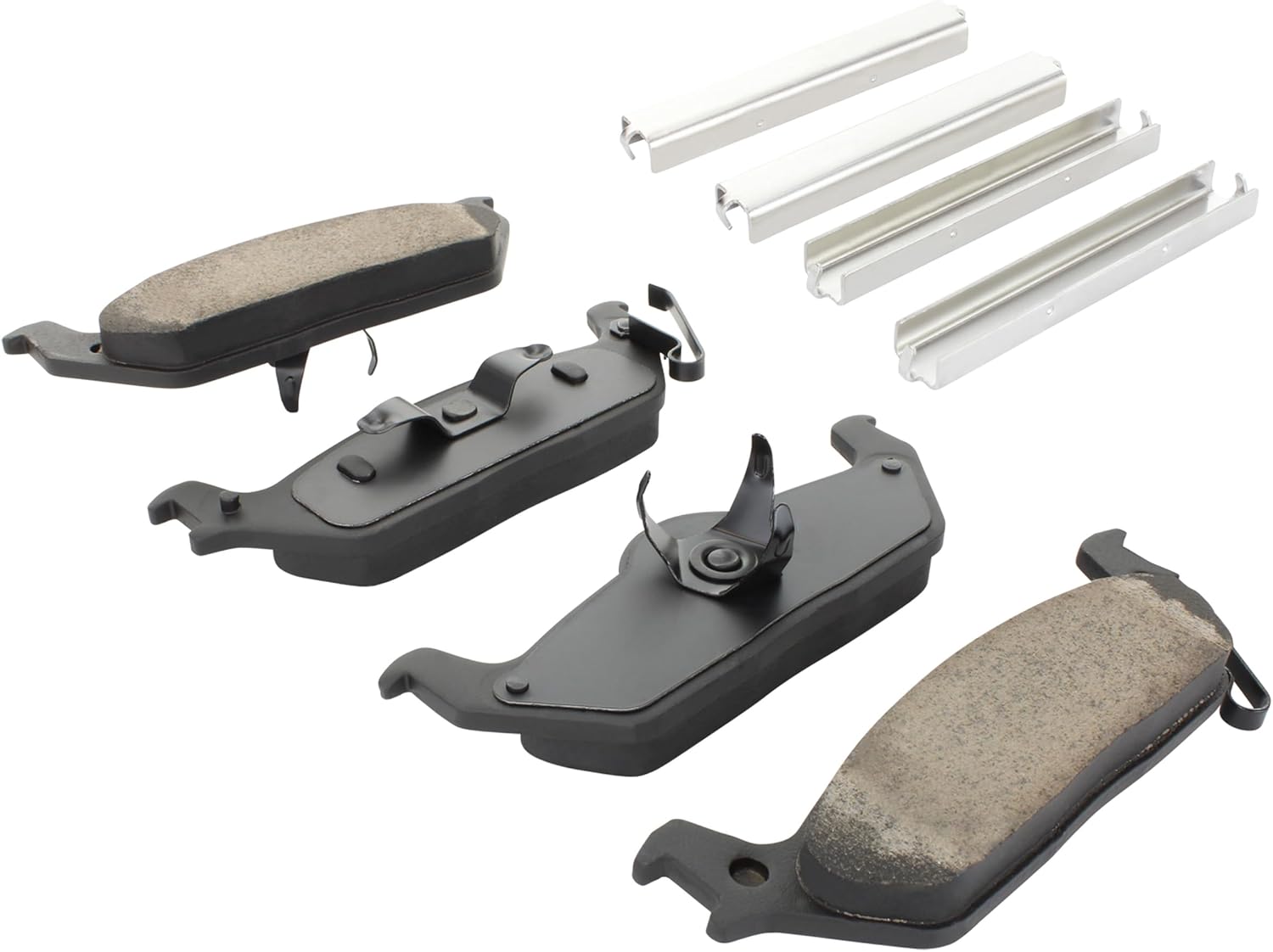 QUALITY-BUILT Rear Ceramic Brake Pads, Premium 1001-1012C, Compatible with 2003-2014 Ford/Lincoln (F-150,F-250,Lobo,Mark LT)