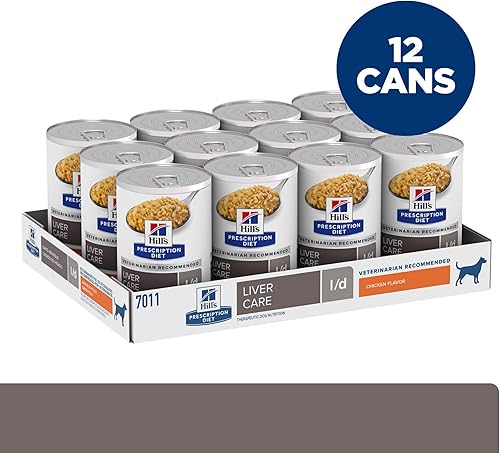 Miniatura 3 de Hill's Prescription Diet l/d Liver Care - Alimento húmedo para perros, dieta veterinaria, latas de 13 onzas, paquete de 12