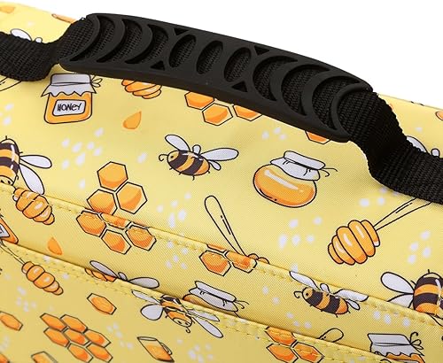 Miniatura 5 de Lbxgap Estuche organizador para rotuladores, 102 ranuras, gran capacidad con práctico soporte portátil multicapa para lápices de acuarela