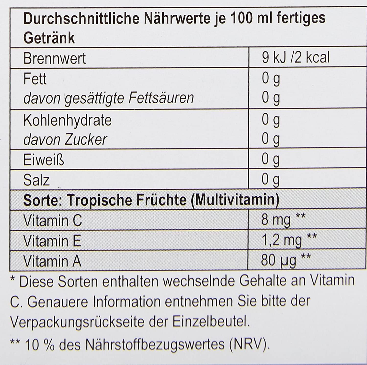 Bolero Zestaw 55 rodzajów napojów, 55 x 9 g (opakowanie 55 sztuk)