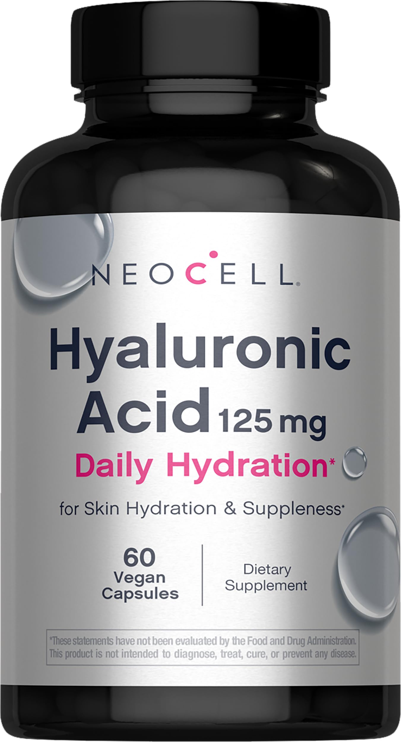 Neocell Hyaluronic Acid 100mg 60 Capsules (Packaging may vary)