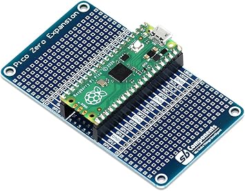 sb components Raspberry Pi Pico Board with Raspberry Pi Pico Zero Expansion, Pico Expansion Module Board for RPi Pico, Raspberry Pi Pico Kit