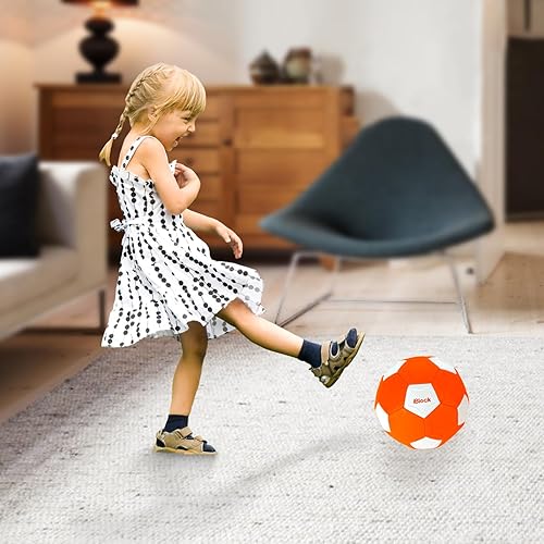 Miniatura 4 de Pelota de fútbol curvada y paletas portátiles para jugar en interiores y exteriores para niños