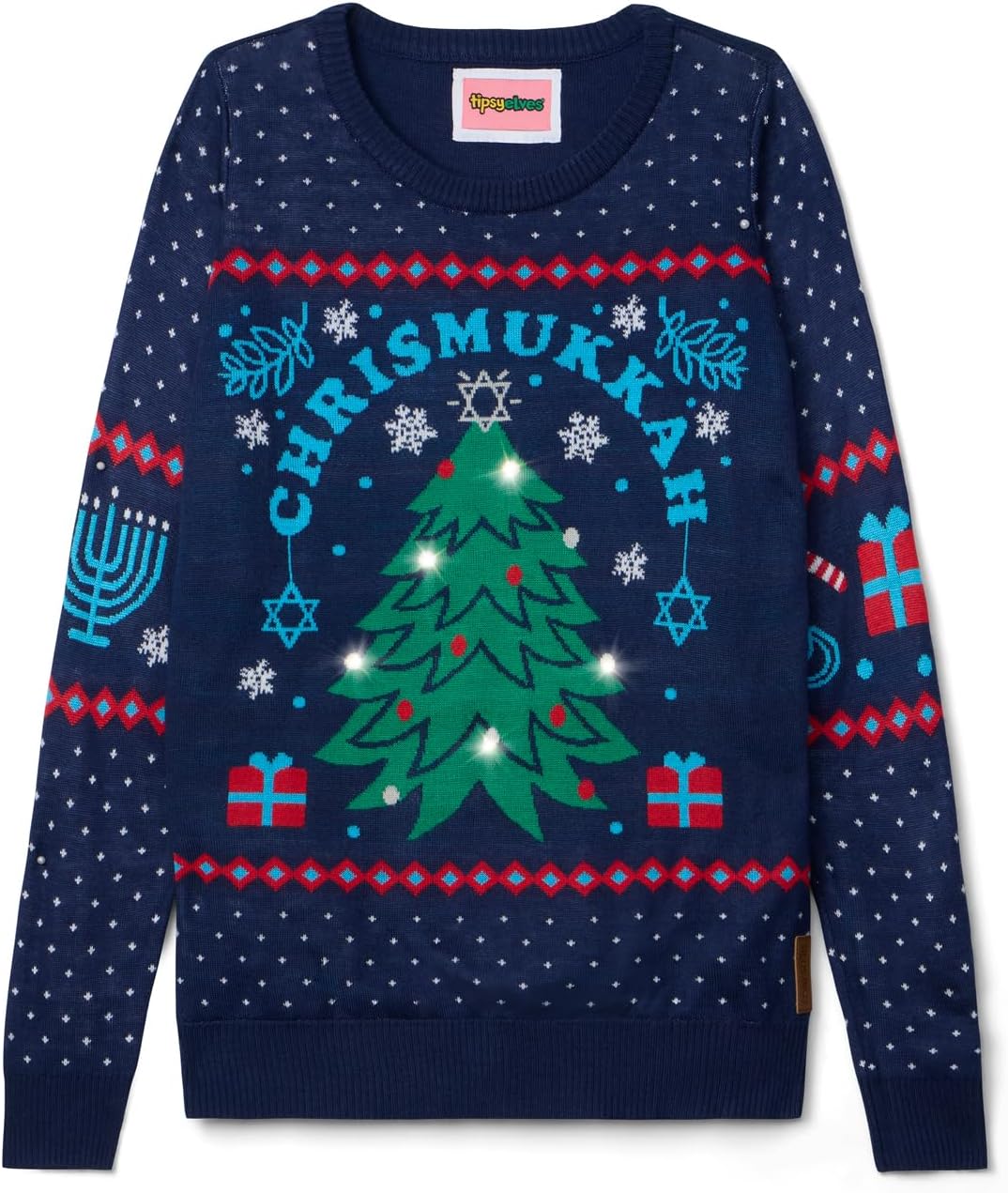 Tipsy Elves Hanukkah Sweaters for Women - Adult Ugly Sweaters for The Holidays - Cute and Cozy Ultra Comfortable Pullovers