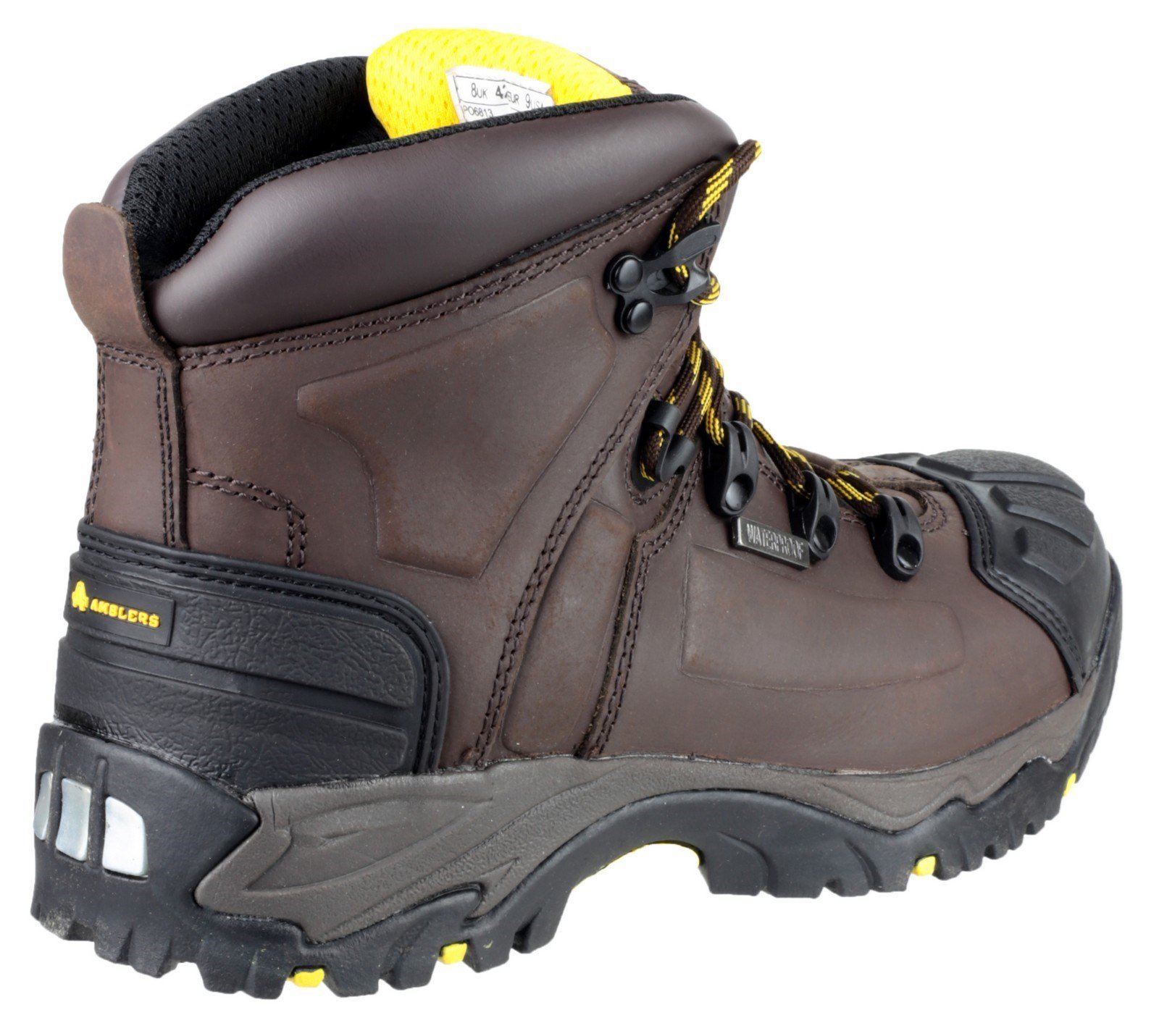 Amblers Safety Hombre FS39 Impermeable Bota De Seguridad Cordones Tope Reforzado