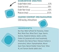 Vista 6 de Ultra Chewy Huesos de Doble Golosina: Golosinas para Perros de Larga Duración Fabricadas en Estados Unidos para Razas Grandes y Pequeñas, Altamente