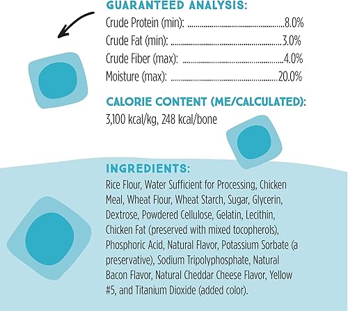 Miniatura 6 de Ultra Chewy Naturals - Hueso hecho en Estados Unidos con sabores irresistibles altamente digeribles con paquetes individuales