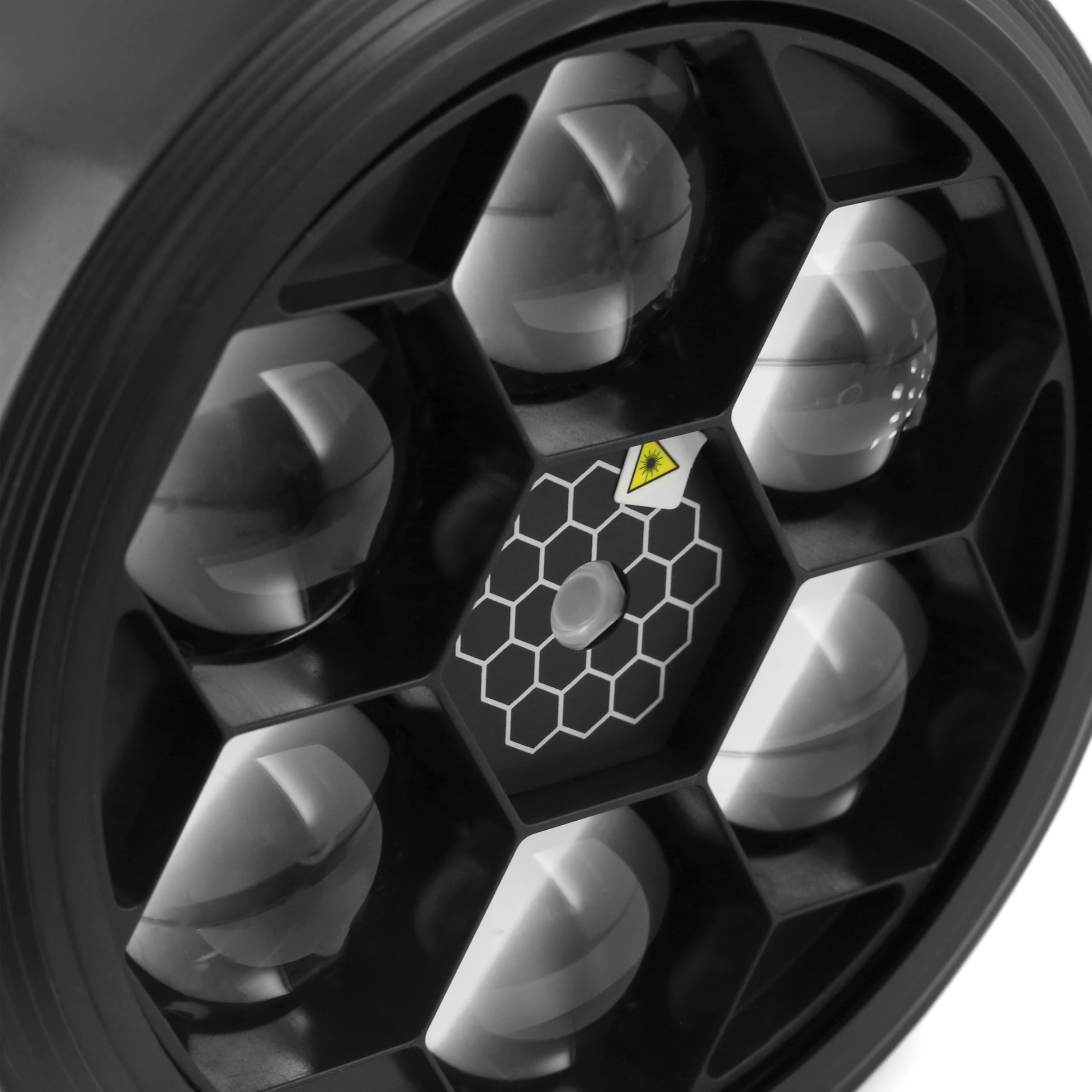BoomTone DJ BEE-FX LZR 6 diod LED RGBW 10 W, 2 efekty w 1, zielona lampa sceniczna, LZR, automatyczne wykrywanie muzyki, tryb DMX, idealny na imprezę, Boże Narodzenie, wieczór, DJ, klub, taniec, ślub