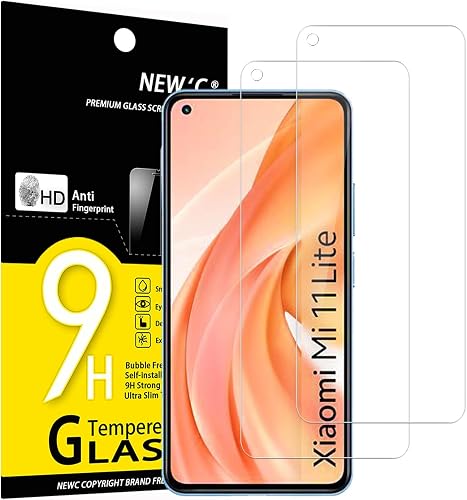 NEW'C Pellicola Vetro per Xiaomi Mi 11 Lite/Mi 11 Lite 5G…
