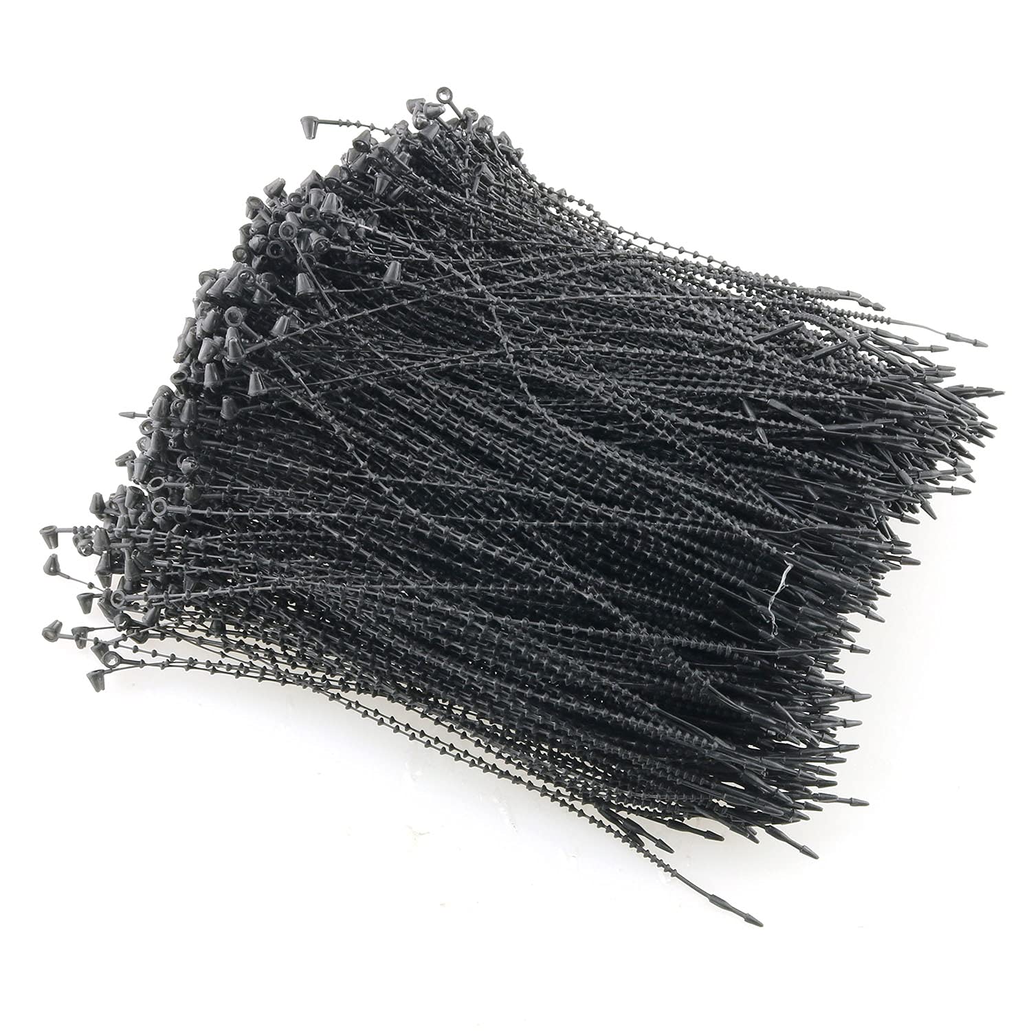 Buy YHXiXi Adjustable Security Beaded Loop Tie 1000PCS 5Inch Black