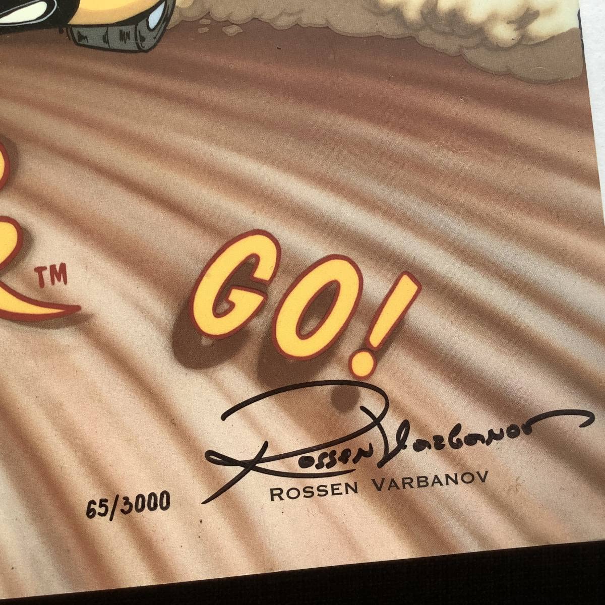 Amazon.co.jp: ヴィンテージ マッハGoGoGo 限定 ポスター 九里一平 