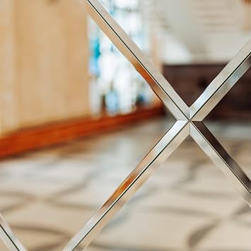 Custom Mirror Cut to Size - 1/4, 3/16, 1/8 Thickness - Flat Edge, Gym, Vanity Clear Reflective Surfaces - Wall Mirror Panels