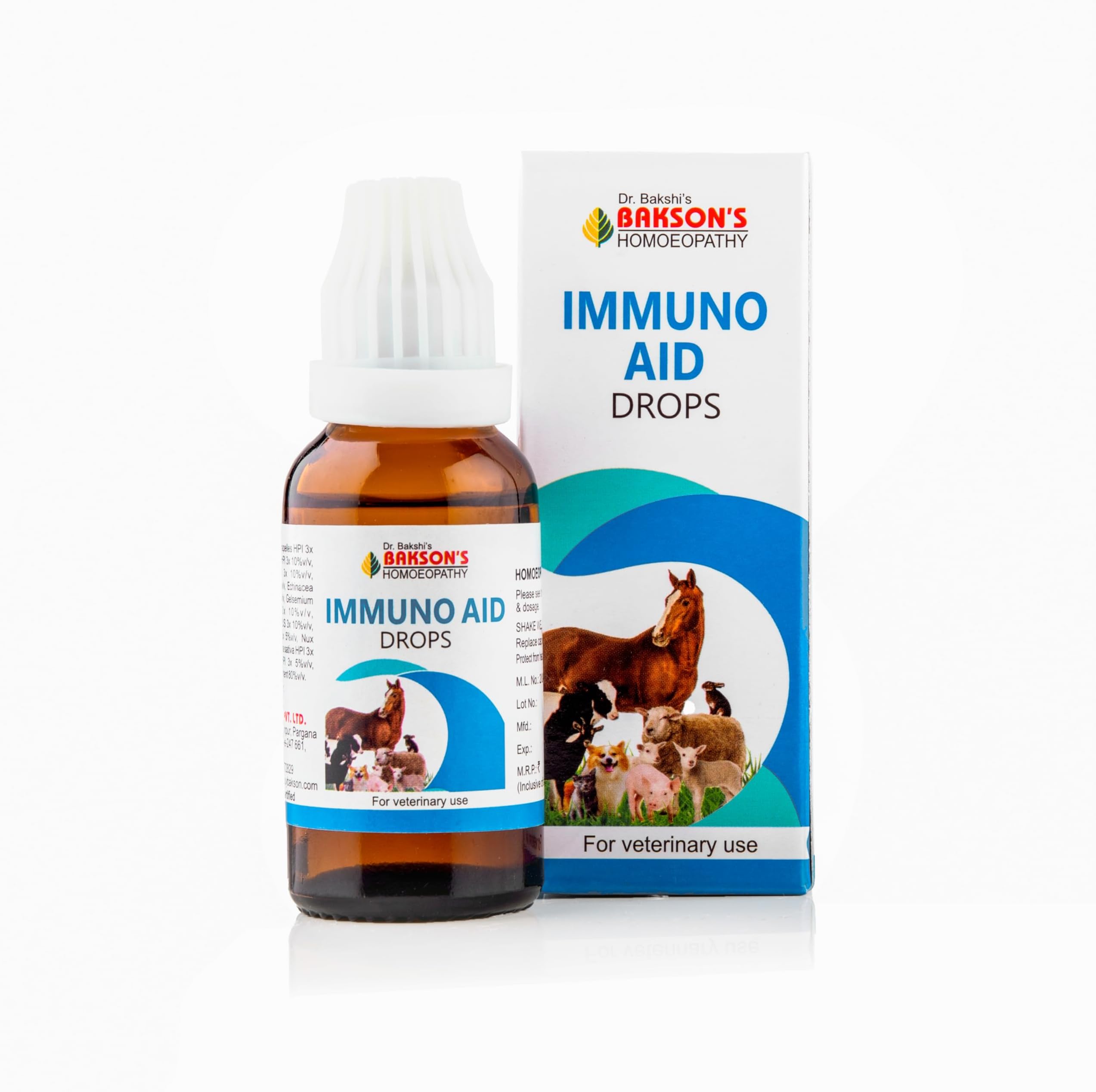 - Bakson Veterinary | Immuno Aid Drops | 30 ML