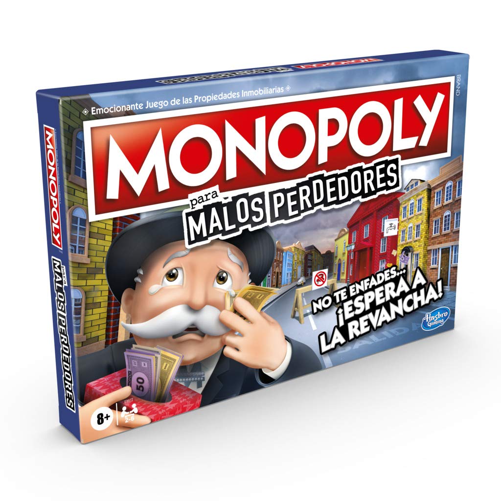 Gry stołowe Monopoly Malos Perdedores Hasbro (ES)