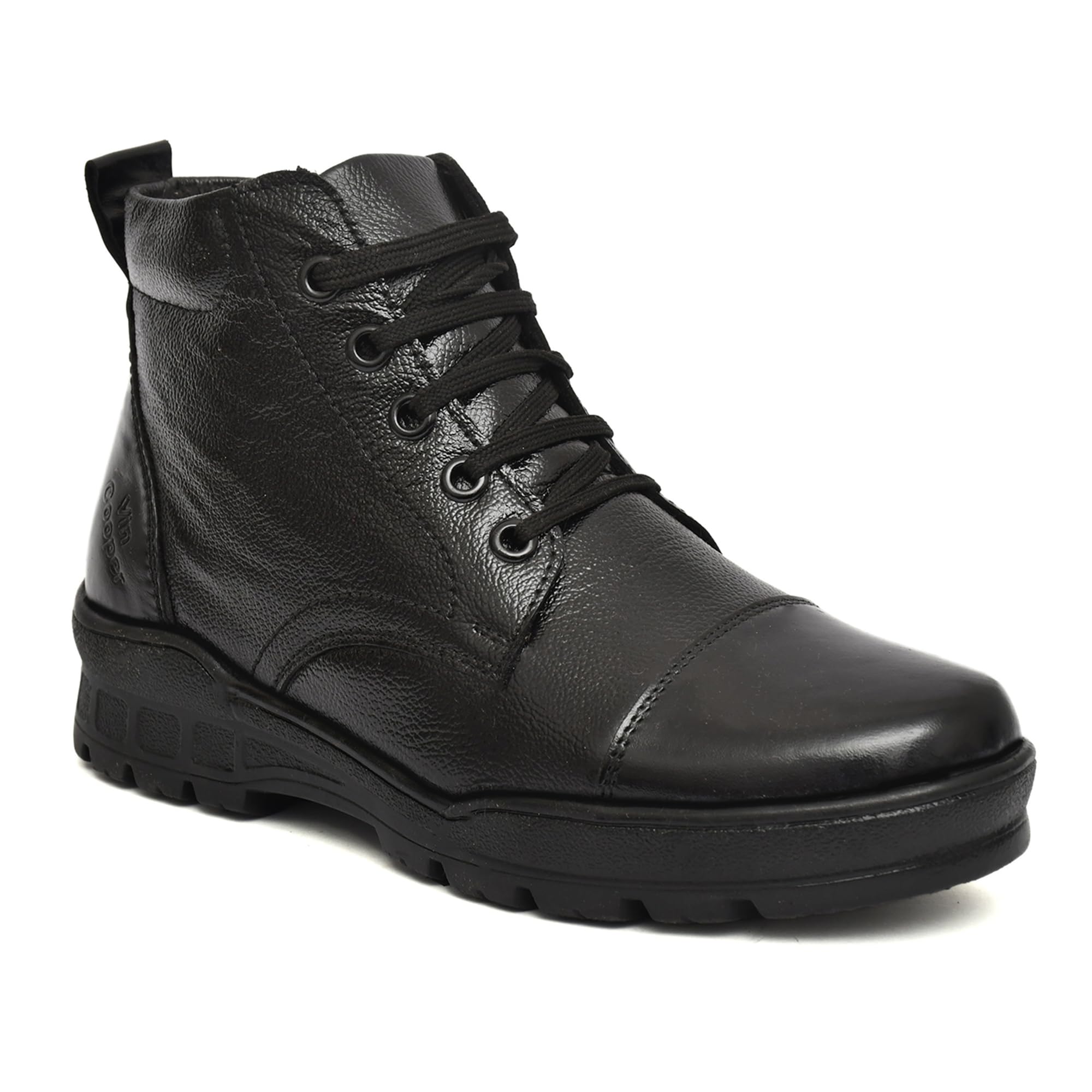 European Footcare Professional Handicraft Genuine Leather All-Season mens Boots Stylish & Durable – Perfect for Hiking, Camping, and Everyday wear (Black L-7) (B0D9JP38QX) Amazon Price History, Amazon Price Tracker