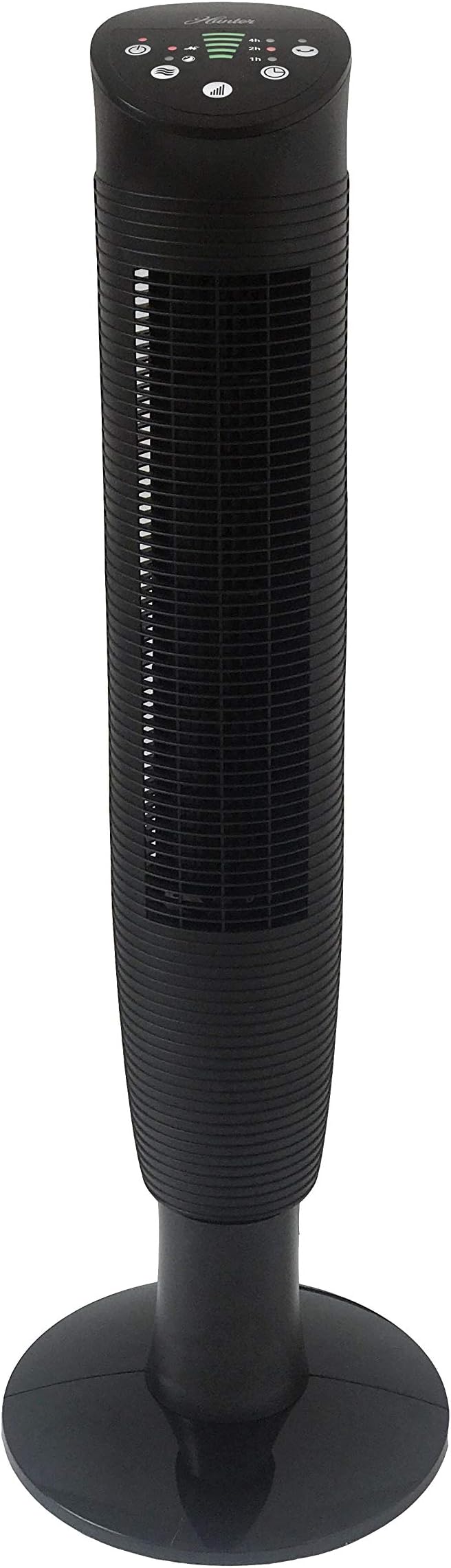 Hunter Digital Oscillation Tower Fan, 36", Black