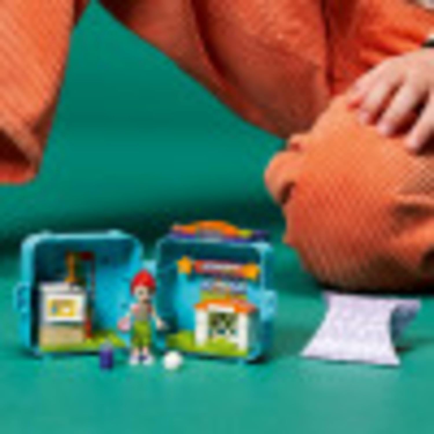 LEGO Friends Mia’s Soccer Cube 41669 Building Kit; Imagination Toy Comes with a Mini-Doll and Animal Toy to Give Creative Kids Hours of Imaginative on-The-Go Vacation Play; New 2021 (56 Pieces)
