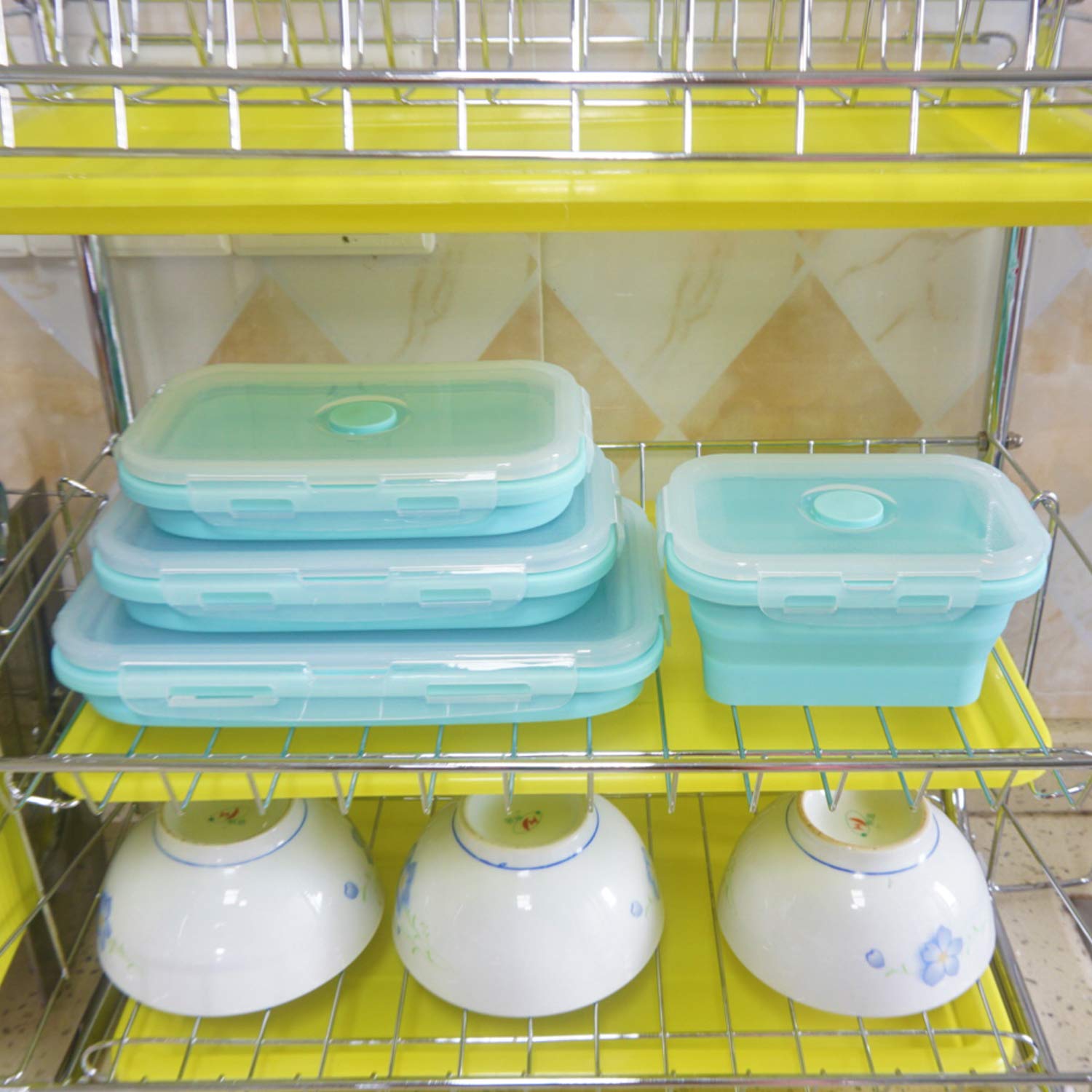 Ecomorning - Recipiente de silicona para alimentos