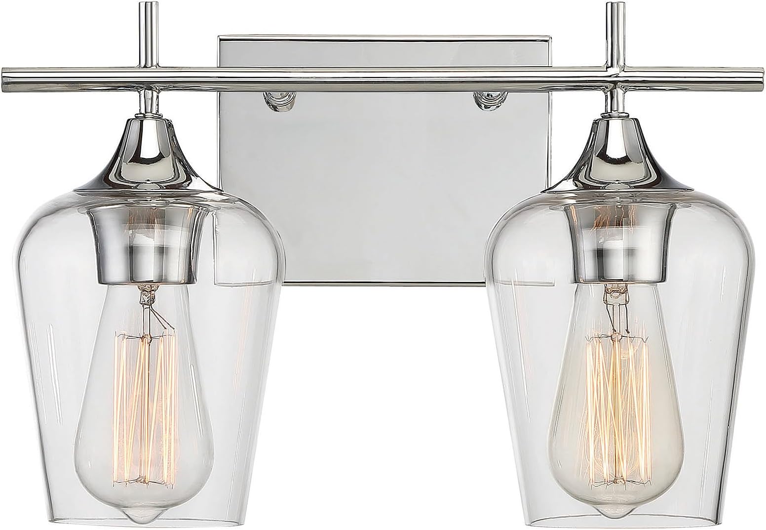 Octave 2 Light Bath Bar 8-4030-2-11 in Polished Chrome