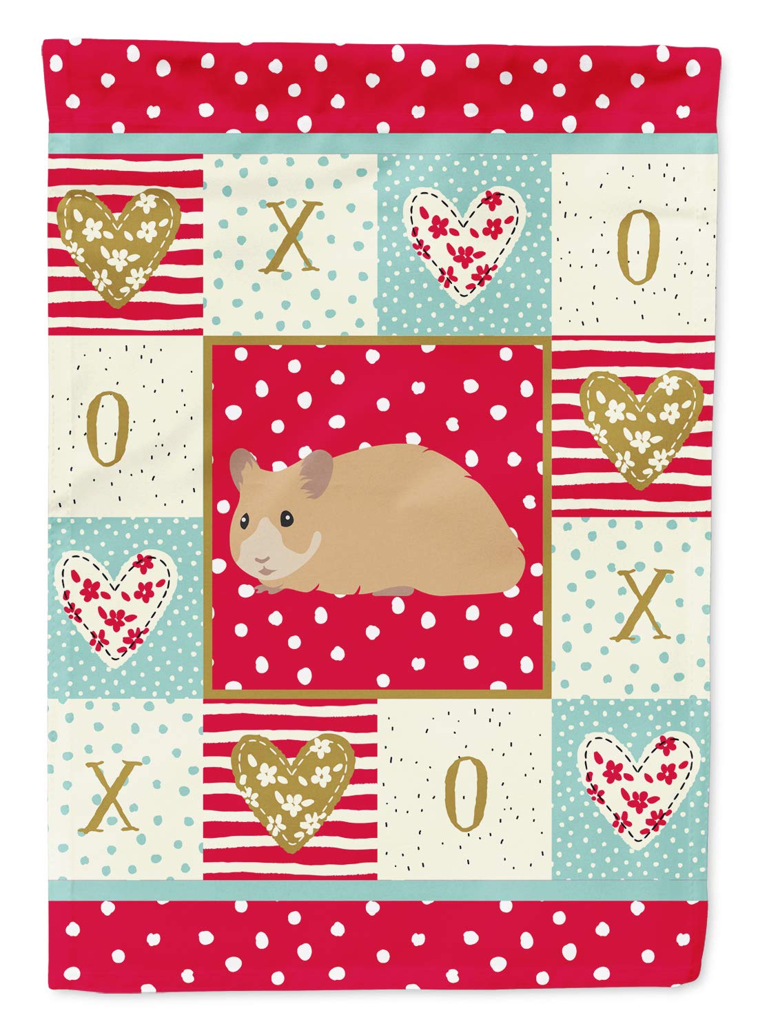 Hamster doré syrien drapeau décoratif pour égayer votre salon ou la chambre des enfants