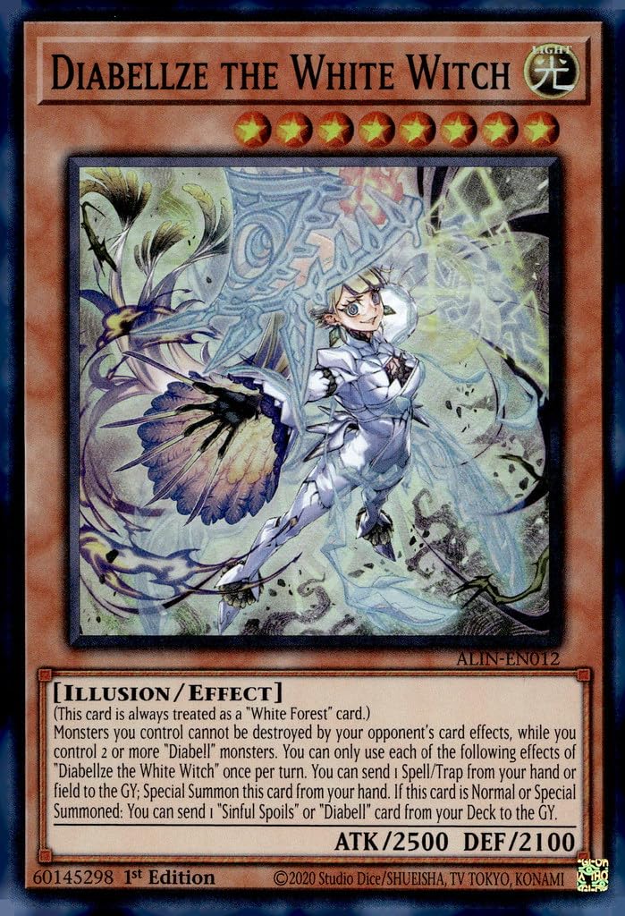 Amazon.com: Diabellze The White Witch - ALIN-EN012 - Super Rare