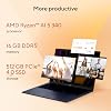 Laptop ASUS Vivobook 16, PC Copilot+, pantalla WUXGA de 16” 60Hz, AMD Ryzen AI 5 340 con NPU XDNA, gráficos AMD Radeon, 16GB RAM, 512GB SSD, azul quiet, M1607KA-DS54 7