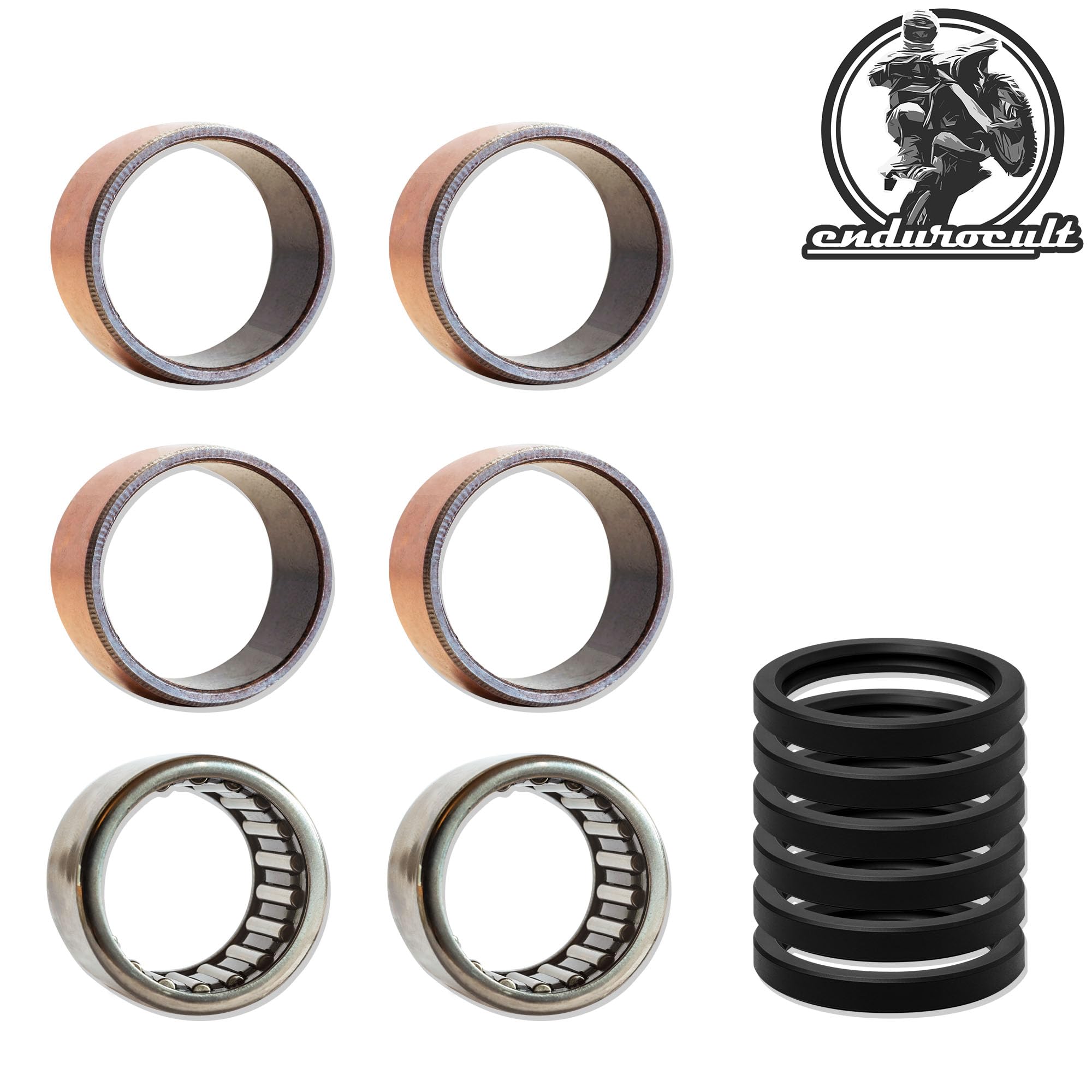 Lagerkit Umlenkung und Zugstrebe kompatibel mit Yamaha DT 125 R/RE/X 1989-2006