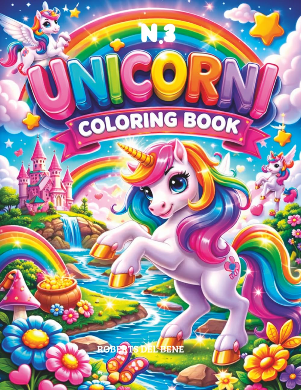 KAWAII CUTE UNICORN N.3 (kawaii hearts collection)