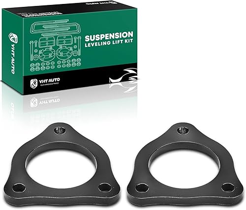 YHTAUTO Kit de elevación de nivelación delantera de 1/2 pulgada compatible con Ford F-150 2004-2023, solo RWD/4WD, espaciadores de elevación de