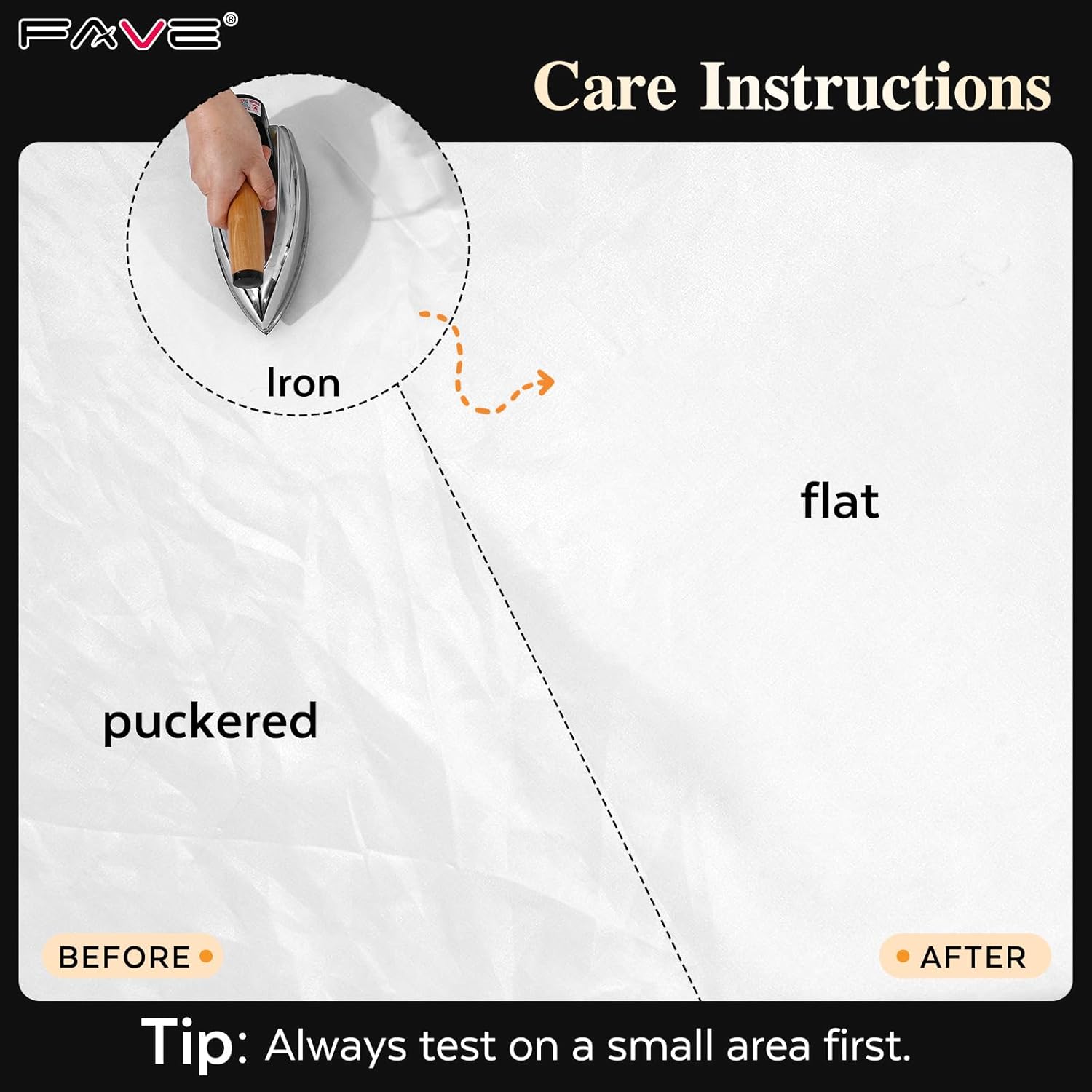 FAVE 6 Pack 120 Inch White Round Satin Tablecloth, Washable & Durable Satin Elegant Table Cover for Wedding Table Cloth Round Cover for Banquet, Party Formal Events(White, 120inch)