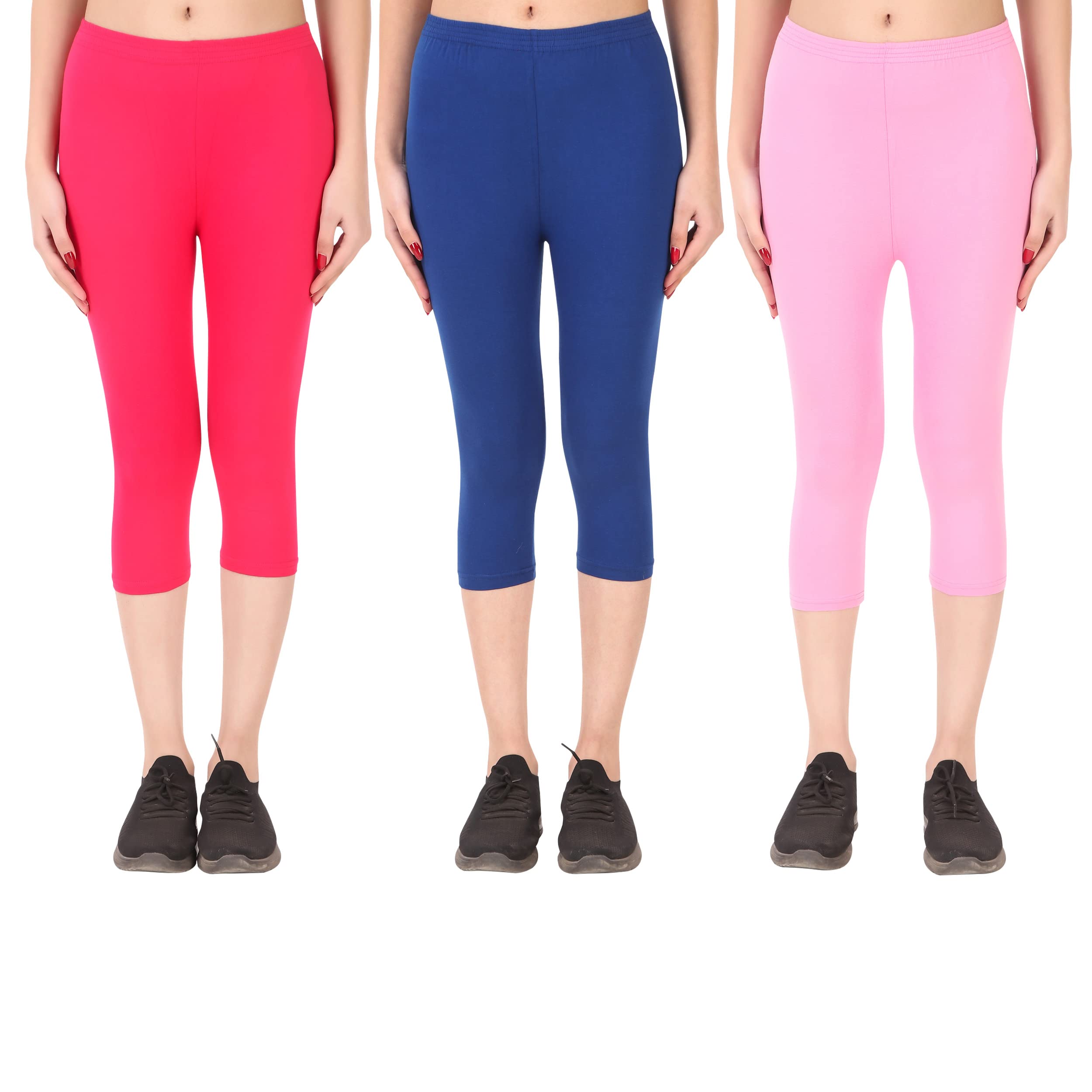 irana Women Cotton Lycra 3/4th Capri-picture-46