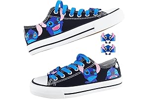 Stitch Anime Cool Low Top Sneakers
