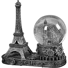London Eye Snow Globe Light Music Vintage Home Decor Cabinet Ornament