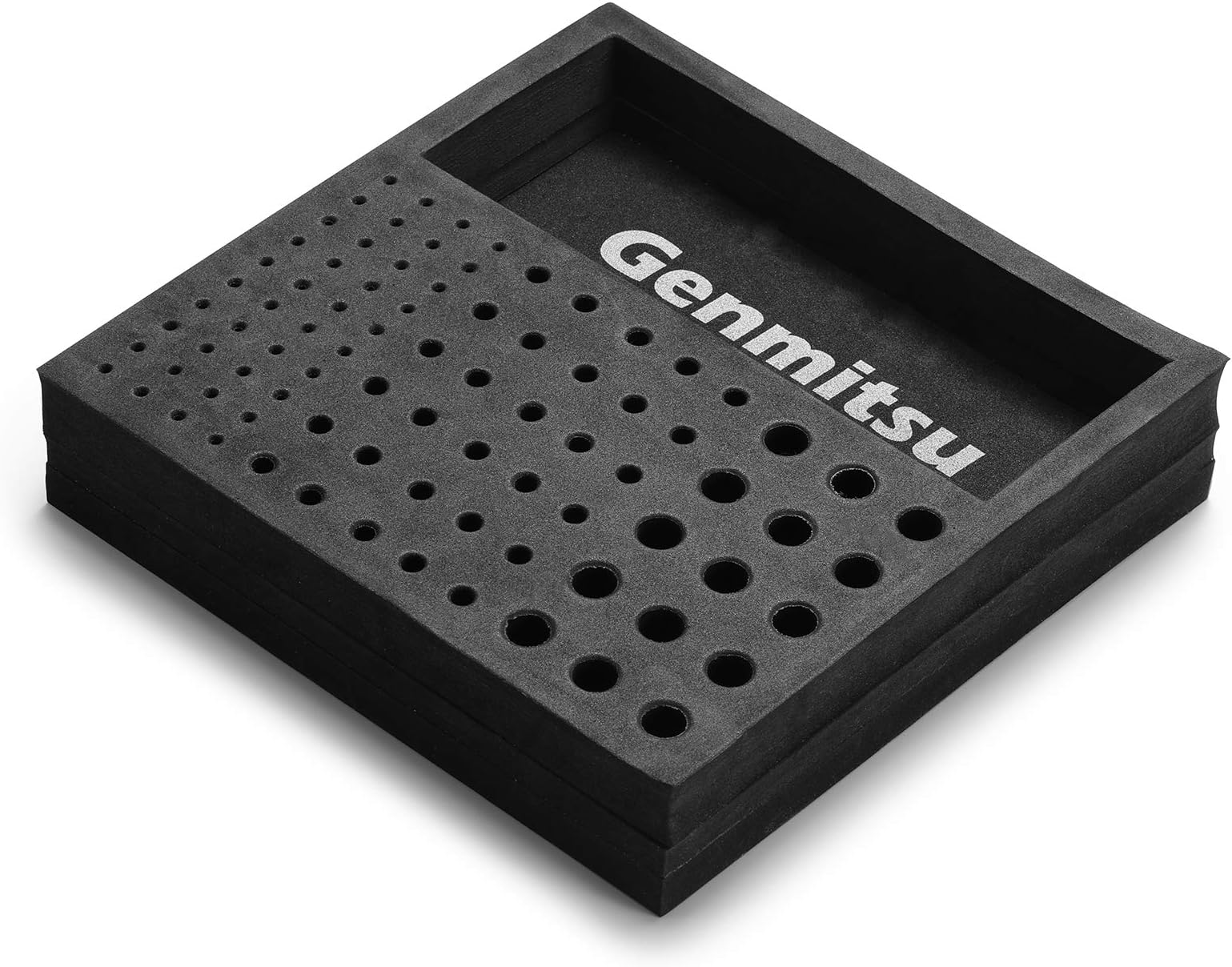 EVA CNC Milling Bit Storage Tray with 85 Holes, 200mm x 200mm x 43mm