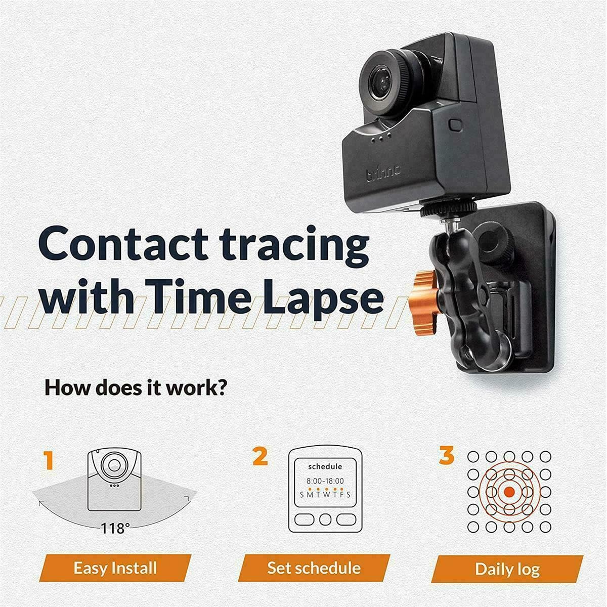 Amazon | Brinno タイムラプスカメラ TLC2020 バッテリー寿命120