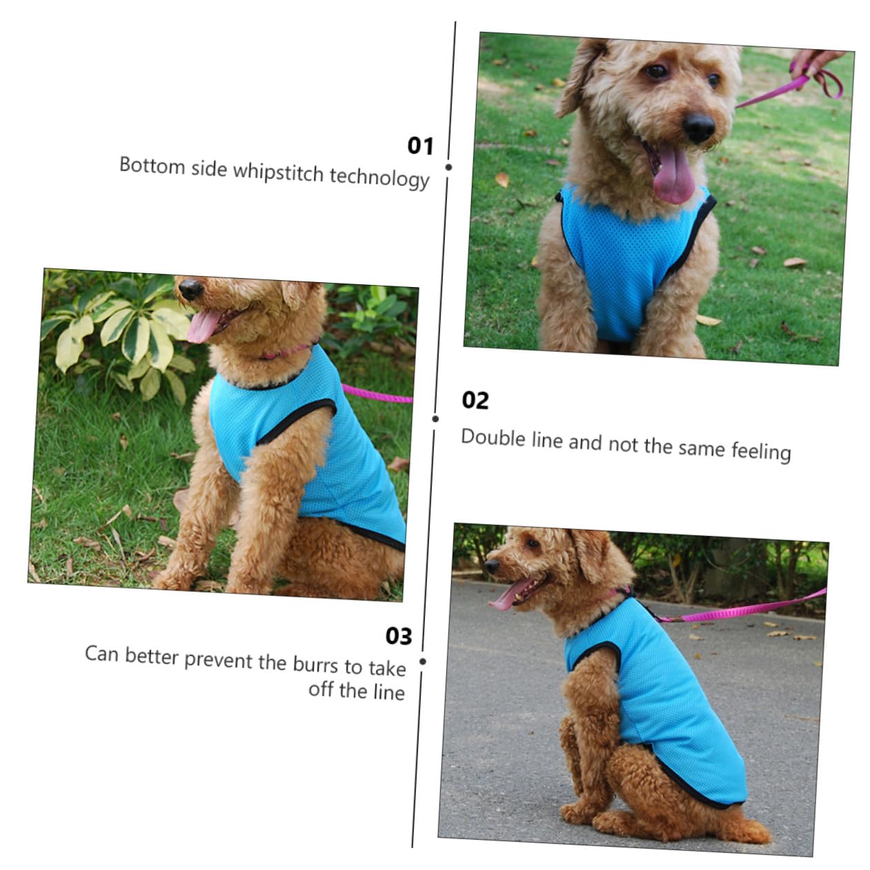 Angoily Gilet Refroidissant Respirant pour Chien Et Chat Vêtement Été Confortable Et Élégant pour Animaux De Compagnie pour Fêtes Et Photos