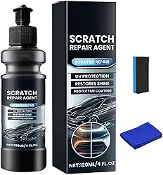 Remoção de Riscos Automotivos,Cera De Reparo Para Riscos De Carro 120ml - Restaurador de Pintura para Cuidados Automotivos em Barcos, RVs, Camiões, Polimento, Viagem Diária, Detalhamento