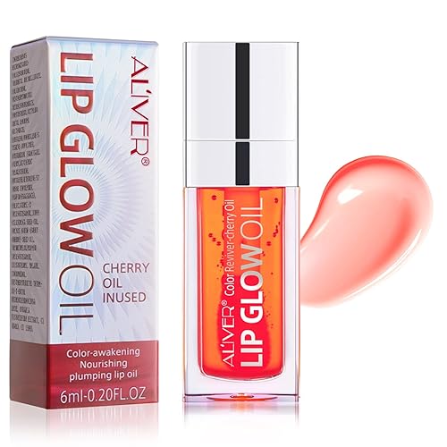 Aceite de labios voluminoso brillo de labios hidratante de larga duración bálsamo labial tintado cabeza de cepillo grande no pegajoso tinte de