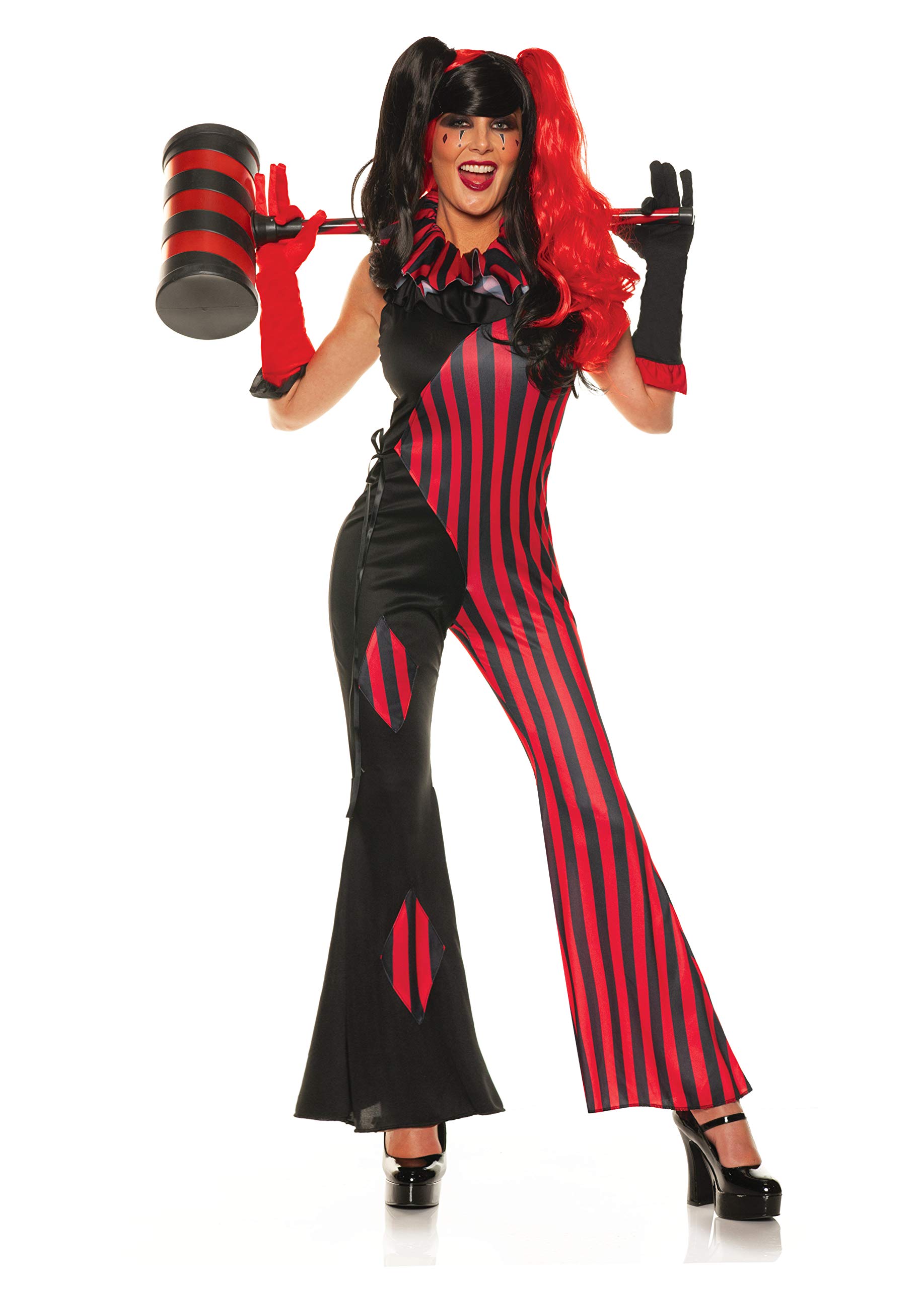 UNDERWRAPS Womans Woman's Harlequin Costume Jumpsuit - Misfit Adult Sized Costumes (pack of 1)